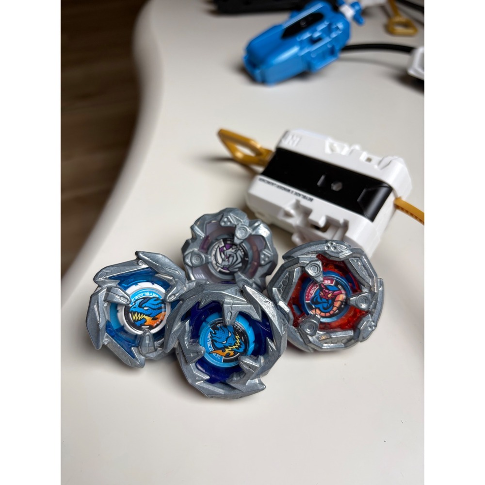 Takara Tomy Beyblade X Lot+ Launcher DranSword DranDagger Viper Tail Rhino Horn